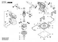 Bosch 3 601 BA8 0G0 GSS 140 Orbital Sander Spare Parts